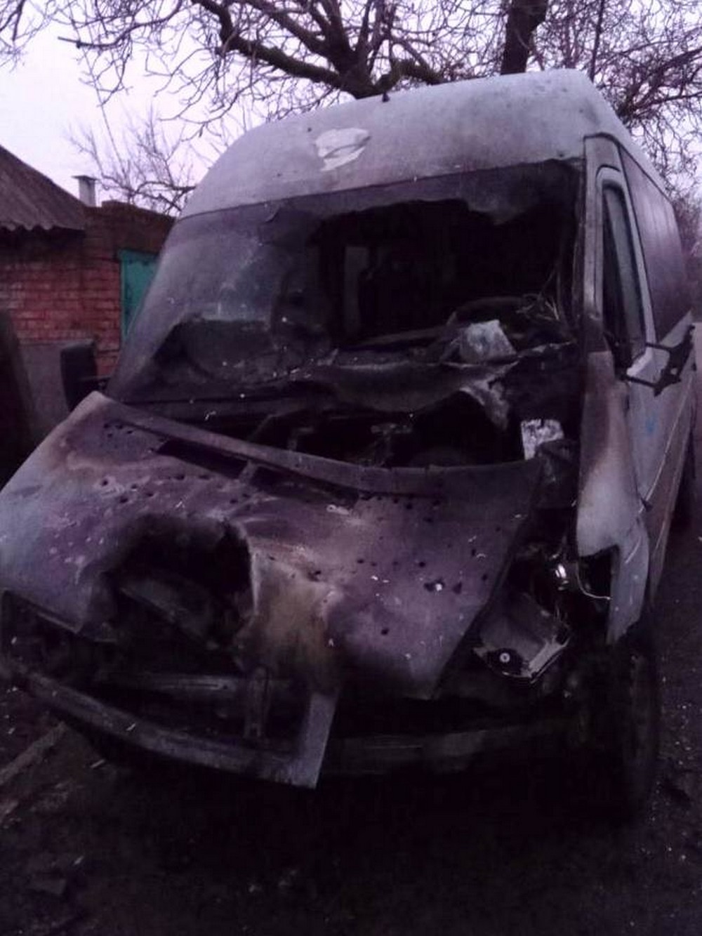 Фото наслідків обстрілів Нікополя Фото наслідків обстрілів Нікополя