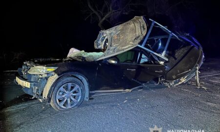 Смертельна ДТП на Криворіжжі: водій не впорався з керуванням і врізався в дерево