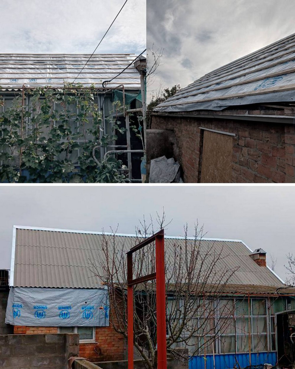 Відновлення будинків у Нікополі: фото