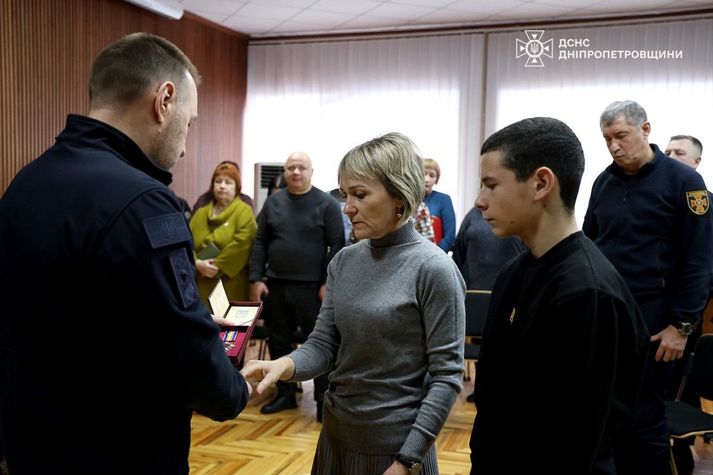Загинув у Нікополі: рятувальника з Нікопольщини посмертно нагороджено орденом «За мужність» III ступеня29 12 14 59