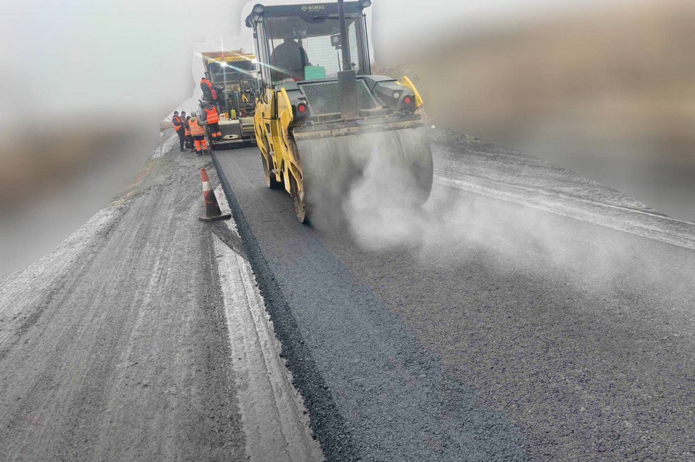 ремонт доріг і встановлення антидронових сіток на Дніпропетровщині оглянув Дмитро Кулеба (фото) 2