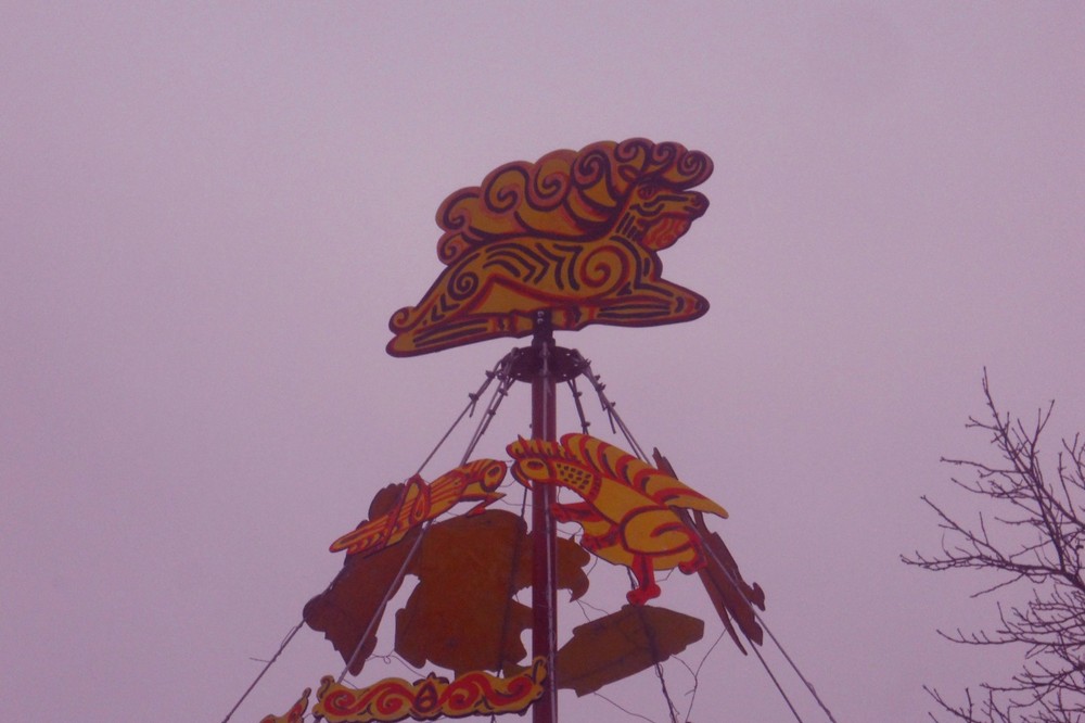 Скіфська ялинка у Нікополі: в якому році встановлювали і чим прикрашали (фото)