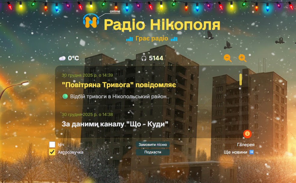 З’явилося нове «Радіо Нікополя» - в чому його унікальність, хто і навіщо створив З’явилося нове «Радіо Нікополя» - в чому його унікальність, хто і навіщо створив