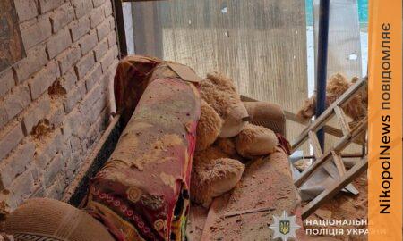 Ворог скерував дрон на будинок у селі на Нікопольщині і поранив онука та бабусю – поліція про наслідки обстрілів Дніпропетровщини