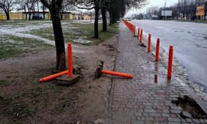 Сьогодні в Нікополі от така картина: директор МАД-1 оприлюднив фото понівечених огорож