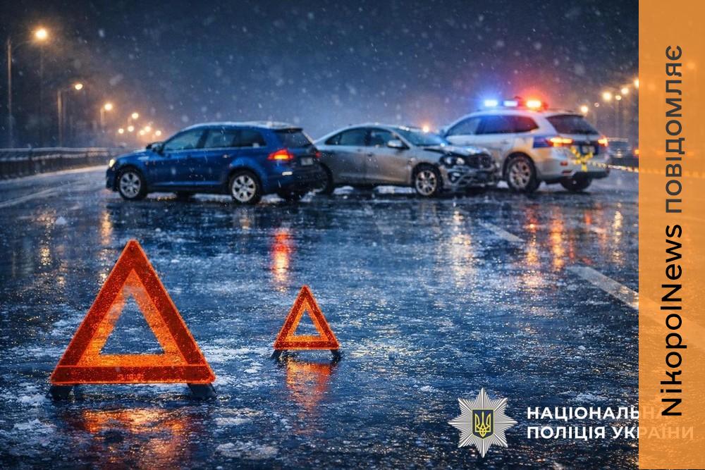 Сьогодні на Нікопольщині може бути ускладнено рух через погоду – поліція 2 Сьогодні на Нікопольщині може бути ускладнено рух через погоду – поліція