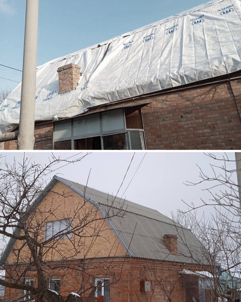 У Нікополі триває відновлення понівеченого житла: фото