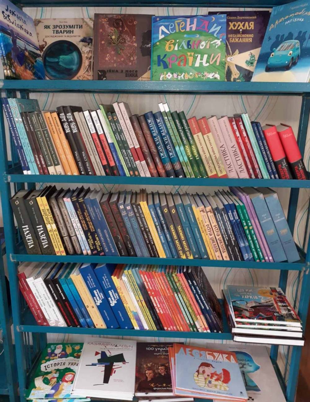 Бібліотеки Нікополя отримали нові книжки Бібліотеки Нікополя отримали нові книжки