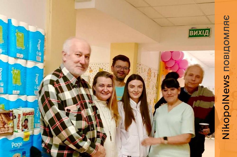 Дитяча лікарня Нікополя отримала допомогу від благодійників з Польщі 1 Дитяча лікарня Нікополя