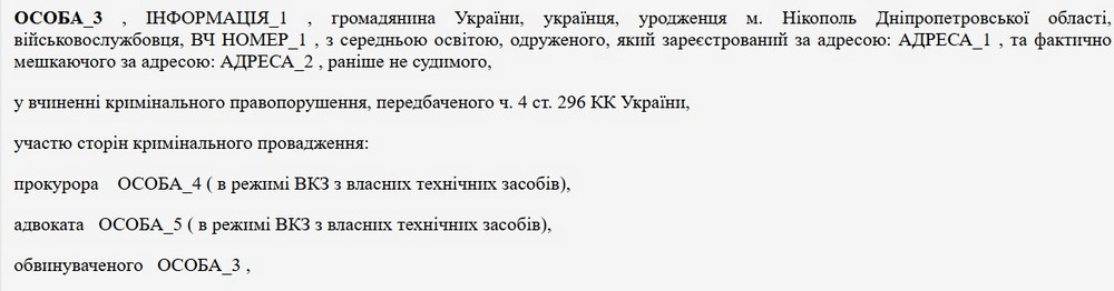 У Нікополі судили чоловіка, який кинув вибухівку у чужий двір У Нікополі судили чоловіка, який кинув вибухівку у чужий двір