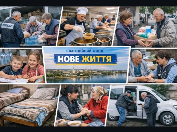 Яку допомогу можна отримати у Нікополі від БФ «Нове життя»: як працює фонд під час війни 1 Яку допомогу можна отримати у Нікополі від БФ «Нове життя»: як працює фонд під час війни