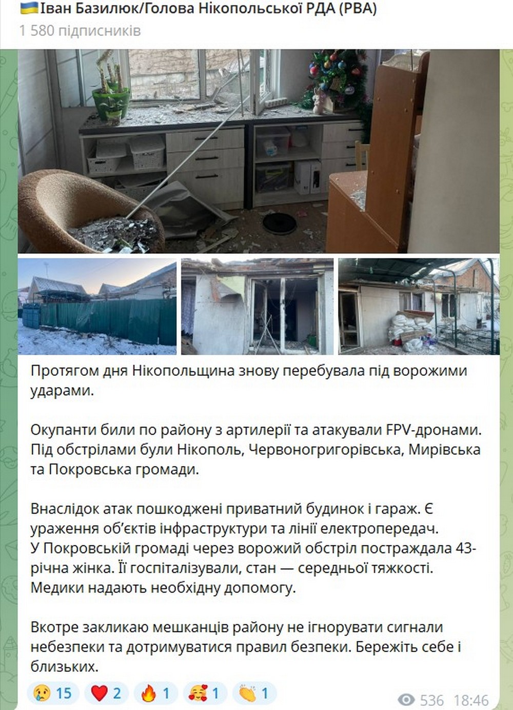 Нікополь та район