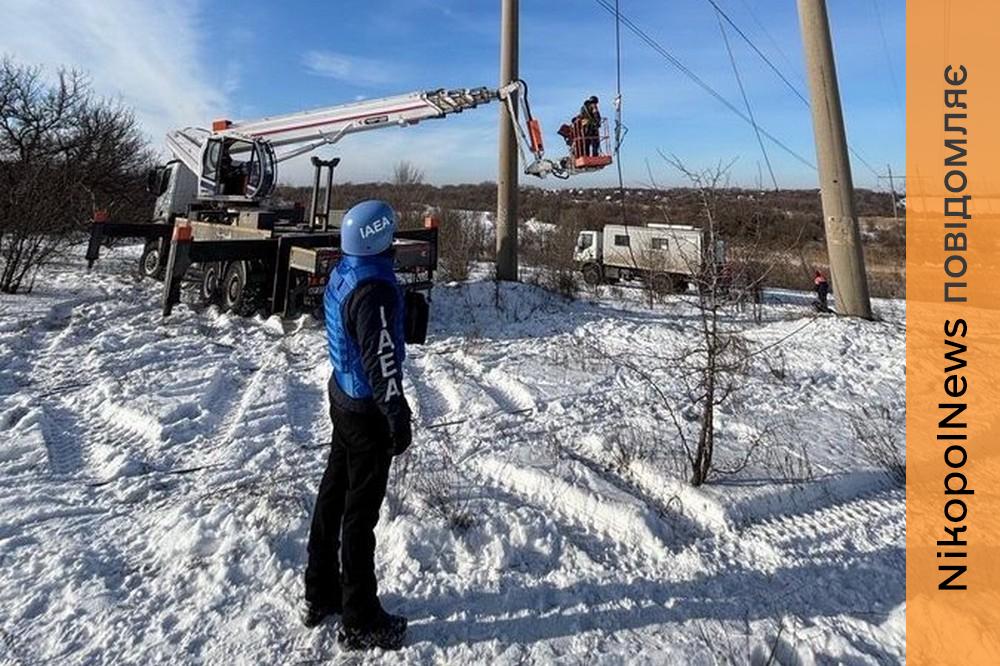 Резервну лінію 330 кВ знову під’єднали до ЗАЕС після ремонту 1 до ЗАЕС після ремонт