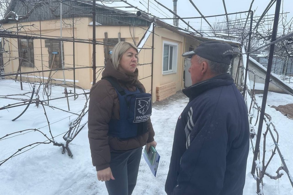 мешканці Нікополя отрмали допомогу 3 мешканці Нікополя отрмали допомогу 3