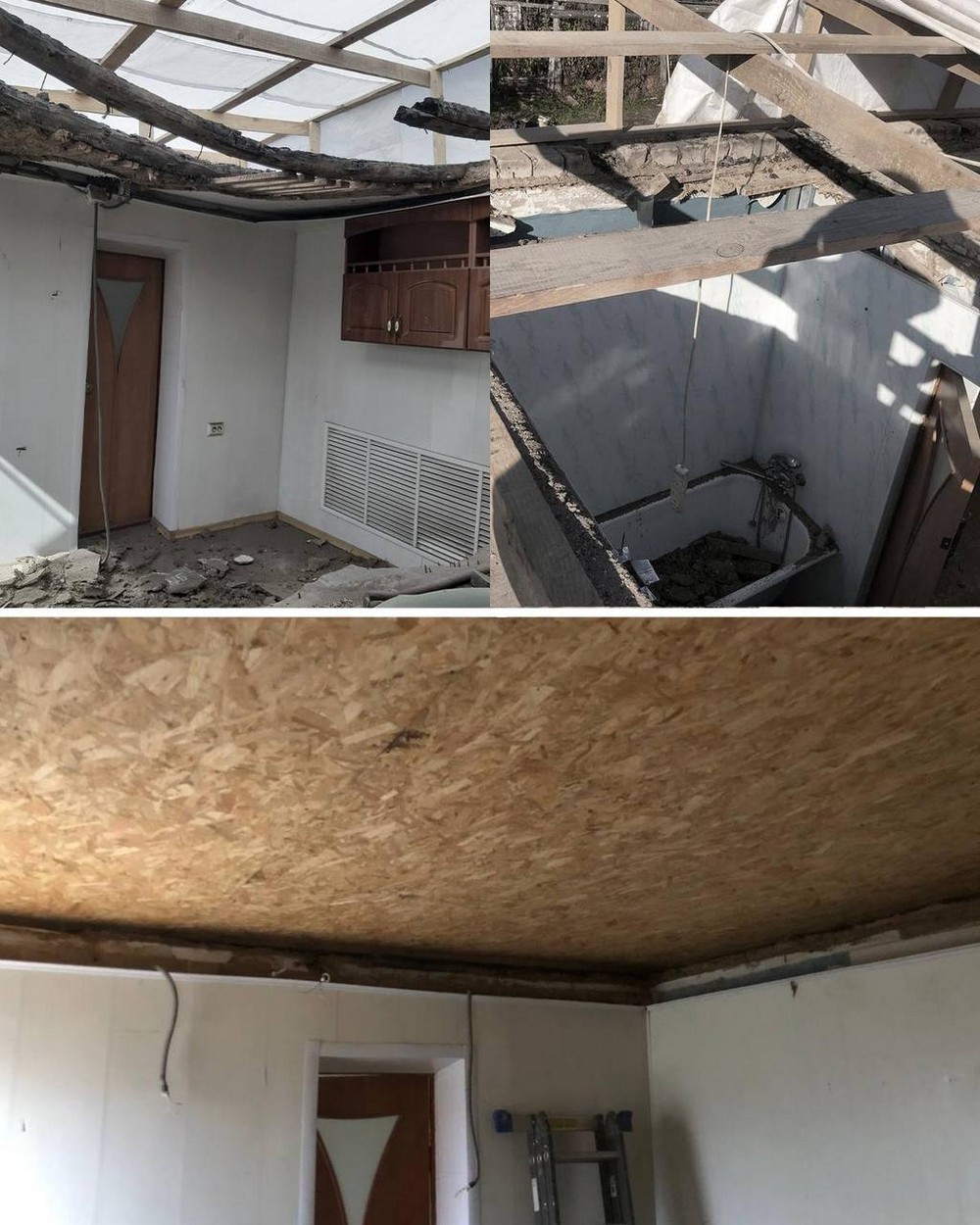 У Нікополі відновлюють пошкоджене житло: фото У Нікополі відновлюють пошкоджене житло: фото