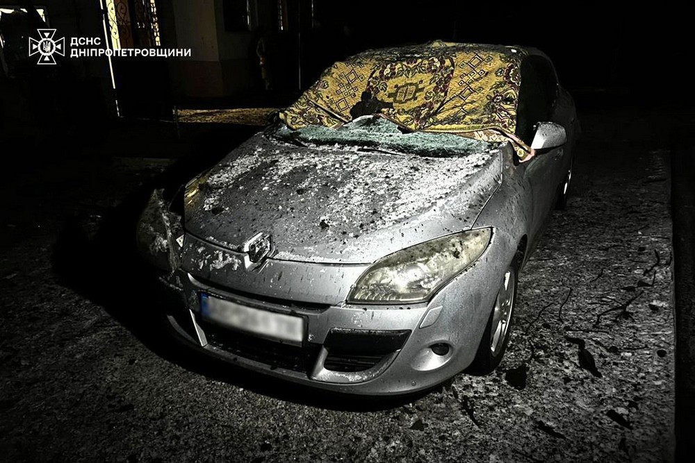 Фото наслідків атаки на Дніпропетровщину