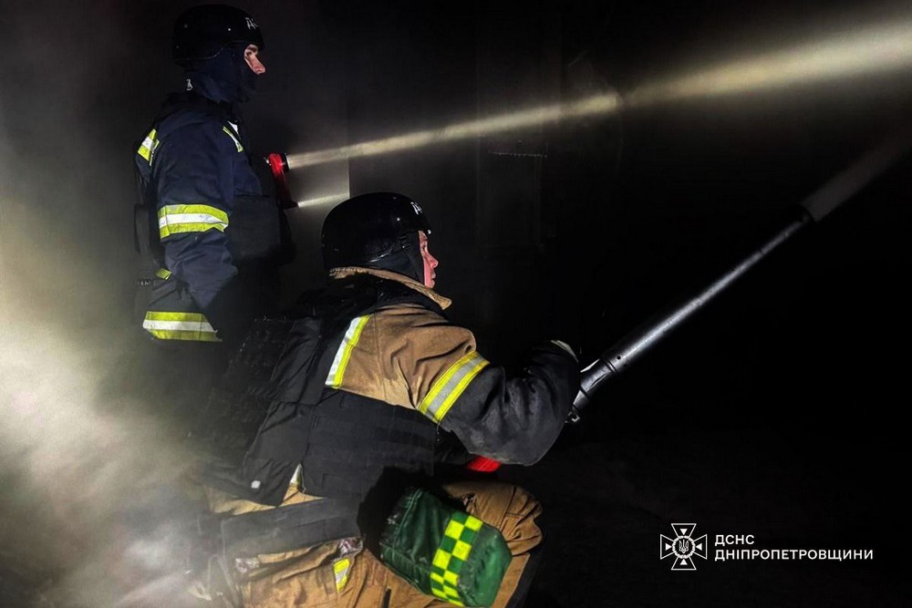 Фото наслідків атаки на Дніпропетровщину