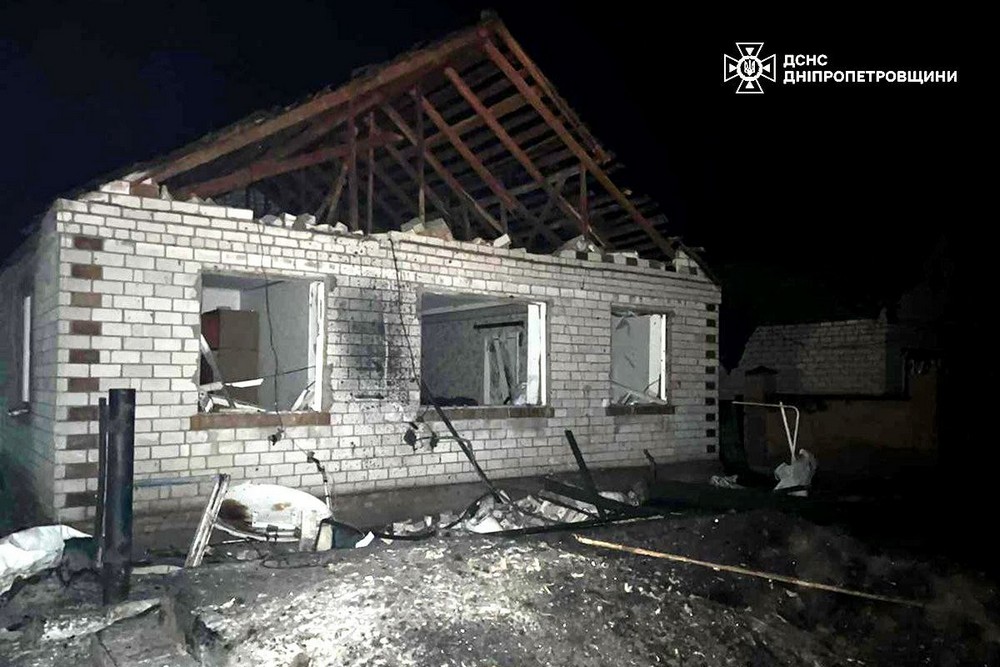 Фото наслідків атаки на Дніпропетровщину