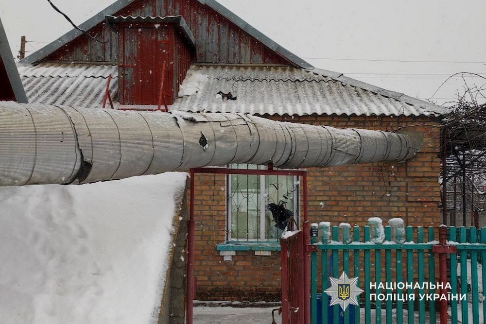Ворог двічі за півгодини атакував поліцію на Нікопольщині, обстрілював Криворіжжя і Синельниківщину