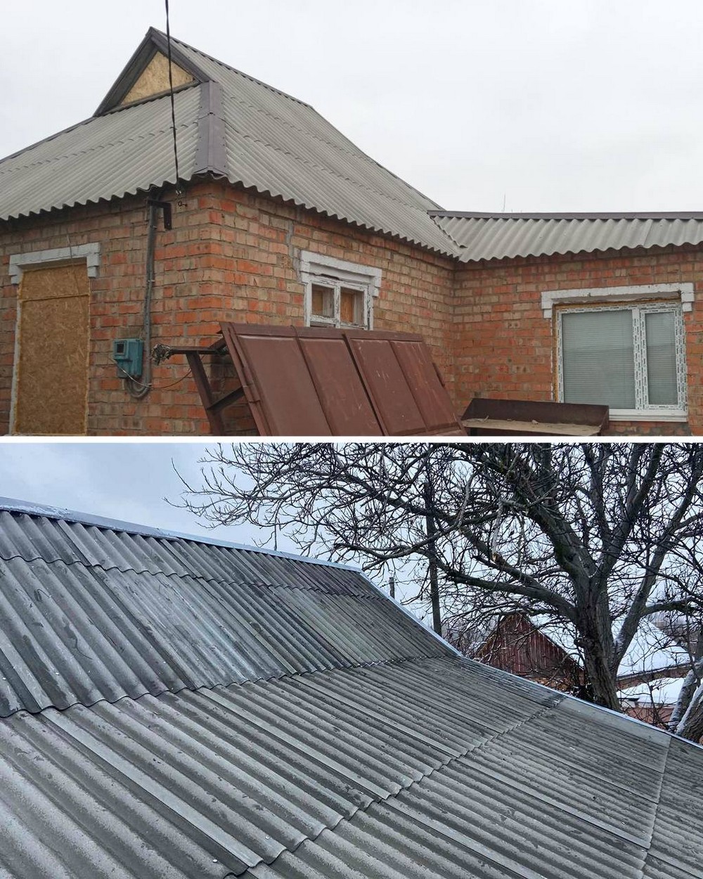 Відновлення осель у Нікополі: фото