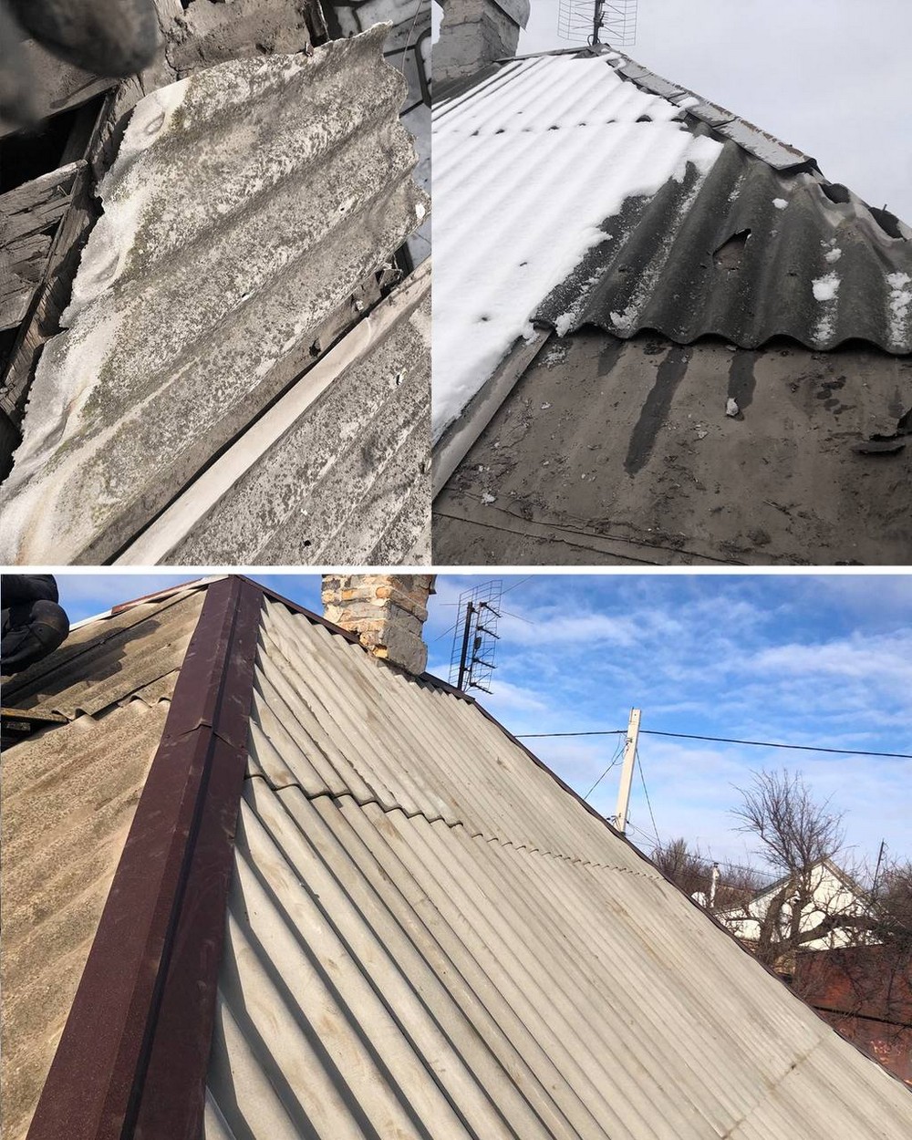 Відновлення осель у Нікополі: фото