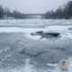 Бережіть життя: поліцейські Нікопольщини нагадали про небезпеку виходу на лід 12 поліцейські Нікопольщини нагадали про небезпеку виходу на лід