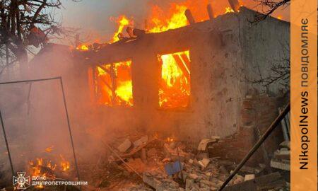 про наслідки обстрілів Нікополя 6