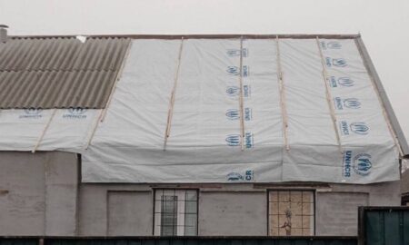 у Нікополі відновлюють пошкоджене житло (фото)