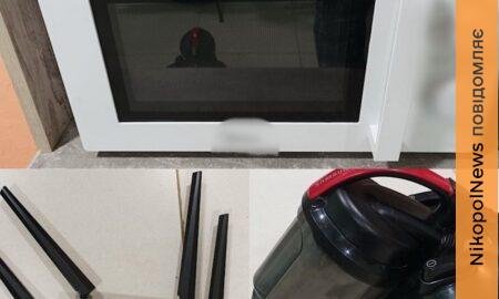 На Нікопольщині рецидивіст викрав побутову техніку з літньої кухні приватного домогосподарства