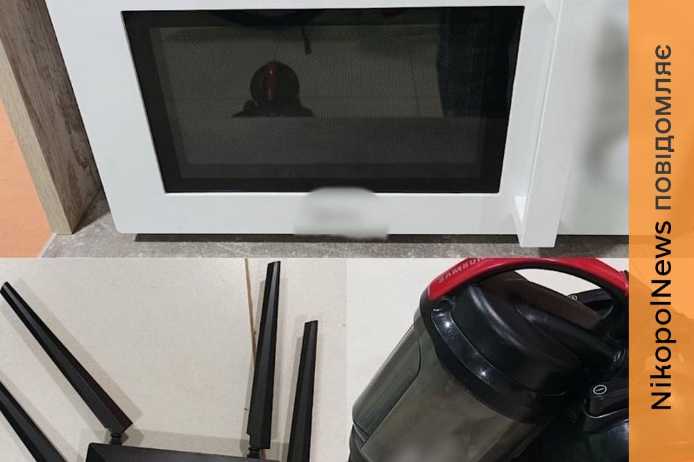 На Нікопольщині рецидивіст викрав побутову техніку з літньої кухні приватного домогосподарства