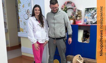 Дитяча лікарня Нікополя отримала гуманітарну допомогу від польських друзів (фото)