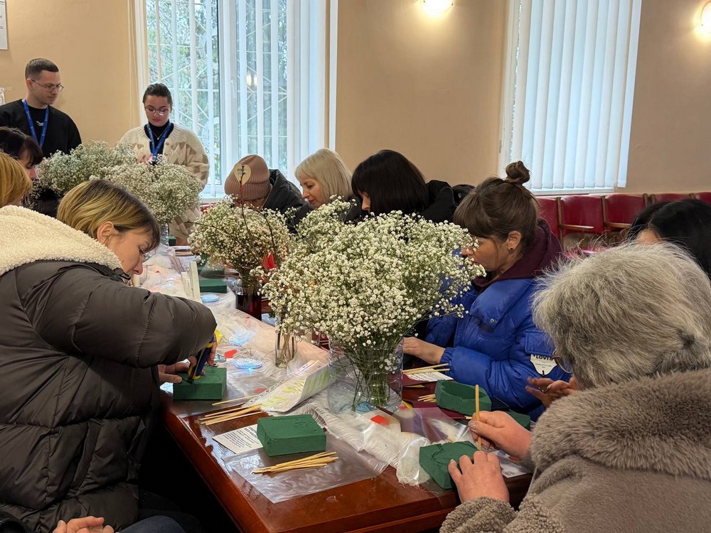 творчий квітковий майстер-клас