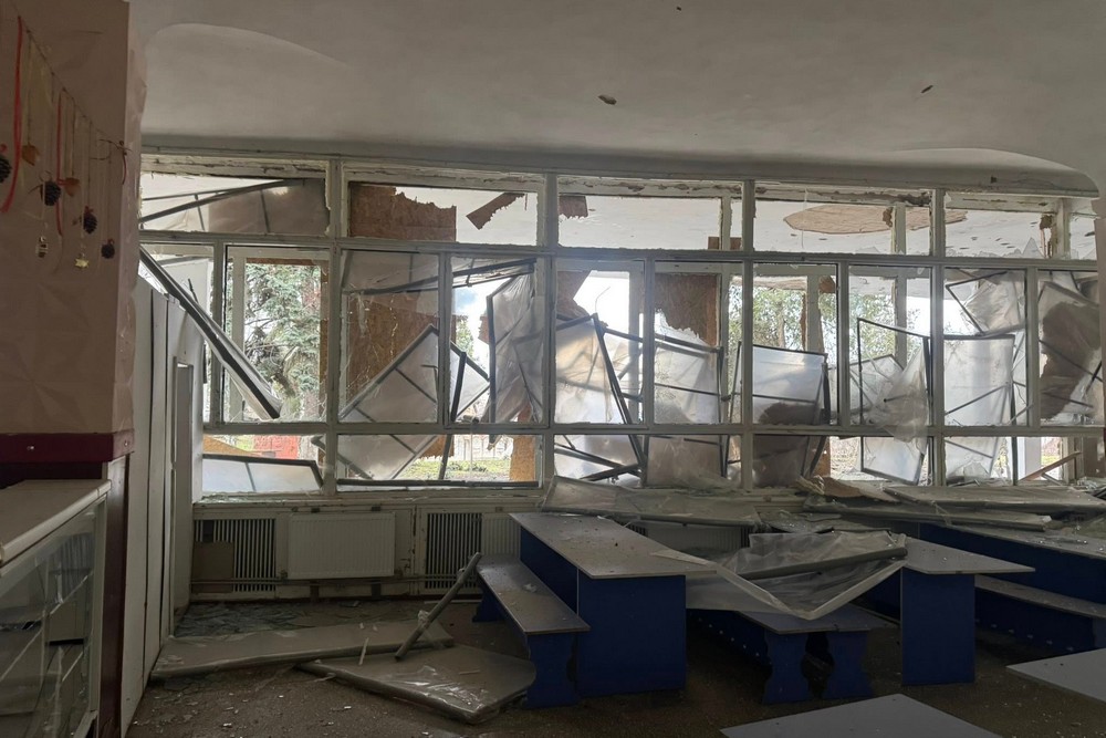 У Нікополі церква вже тричі постраждала від ворожих обстрілів (фото)