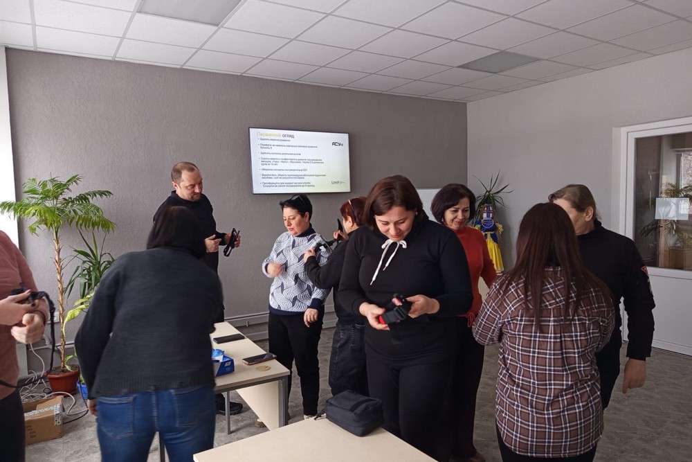 На Нікопольщині представники Асоціації Саперів України провели тренінг з першої домедичної допомоги