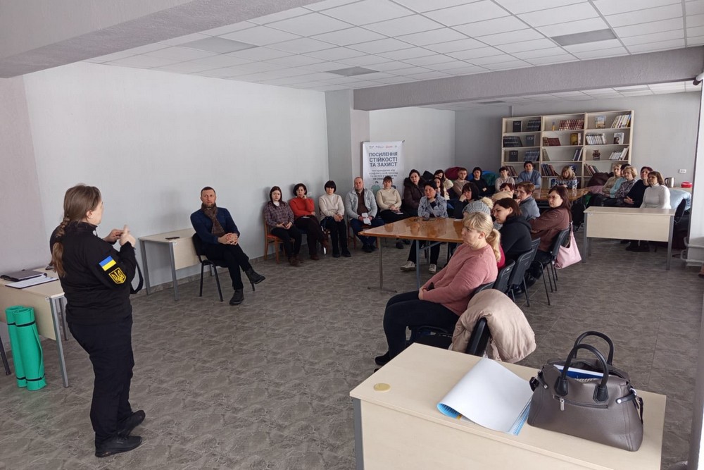 На Нікопольщині представники Асоціації Саперів України провели тренінг з першої домедичної допомоги