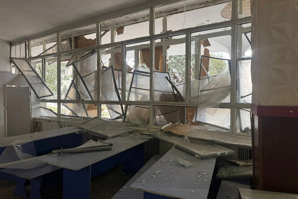 У Нікополі церква вже тричі постраждала від ворожих обстрілів (фото)