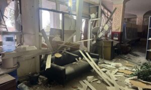 У Нікополі церква вже тричі постраждала від ворожих обстрілів (фото)