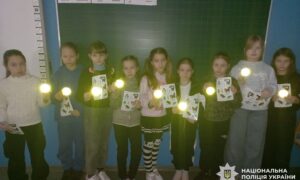Дітей Нікопольщини навчали бути помітними в темряві (фото)