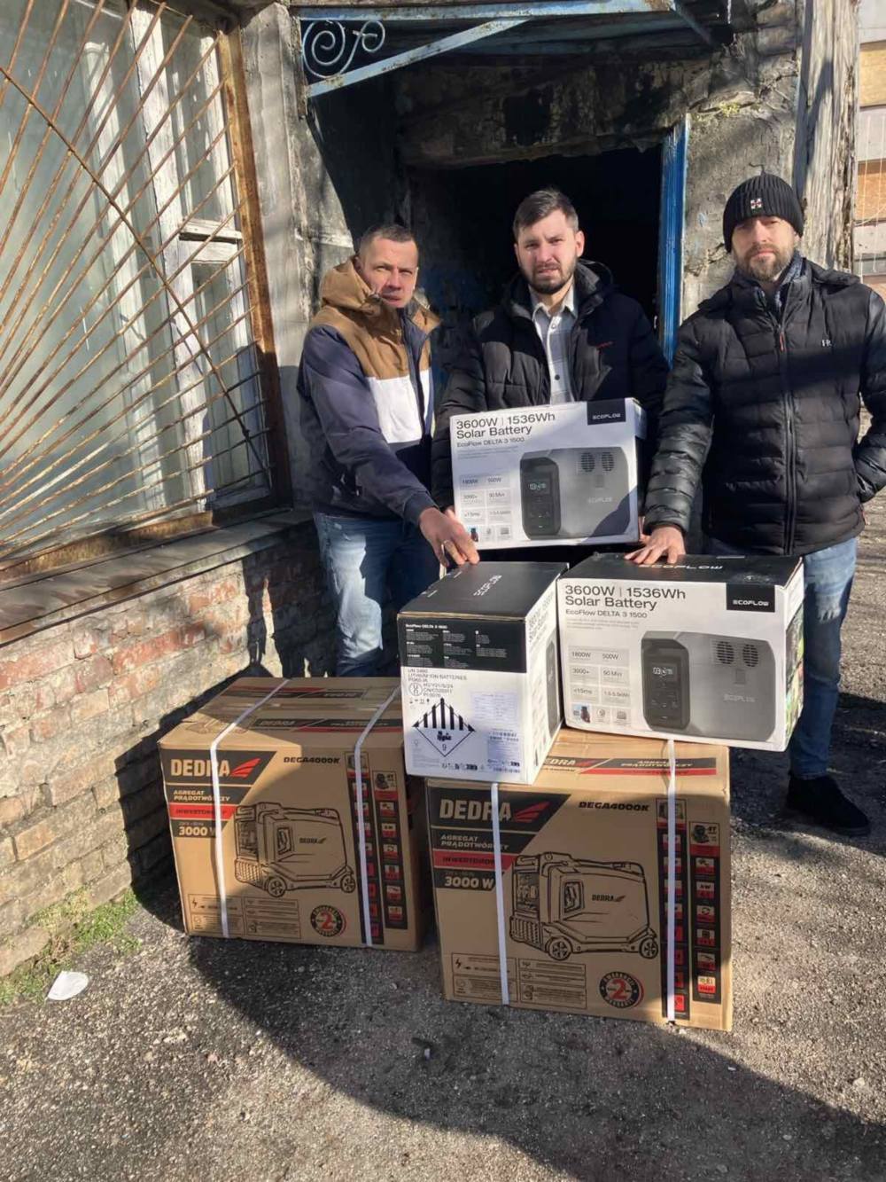 Нікопольщина отримала генератори від благодійників