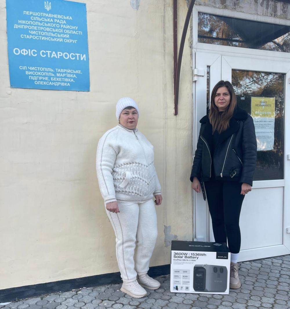 Нікопольщина отримала генератори від благодійників 2