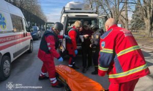 Пораненому чоловіку у Нікополі