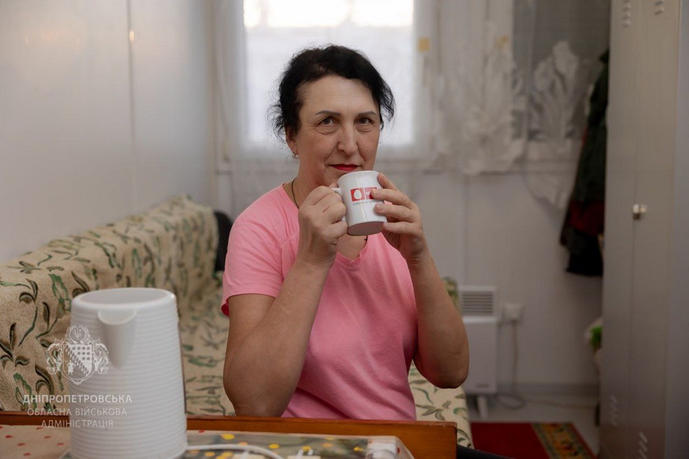 Родина з Нікополя знайшла прихисток у модульному містечку (фото) 7