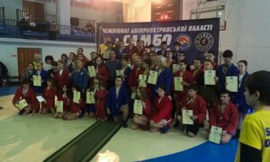 Самбісти з Нікополя стали призерами Чемпіонату області 5
