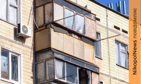 У Нікополі сьогодні ворог поранив трьох людей, пошкоджені будинок та ринок