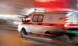 depositphotos 98182428 stock photo ambulance in motion