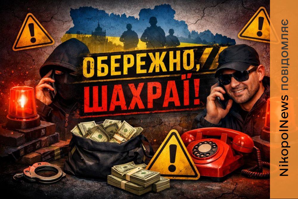 Увага, шахраї! на Нікопольщині невідомі телефонують і просять перерахувати кошти на потреби 301 бригади від імені начальника РВА 1 на Нікопольщині невідомі телефонують і просять перерахувати кошти на потреби 301 бригади від імені начальника РВА