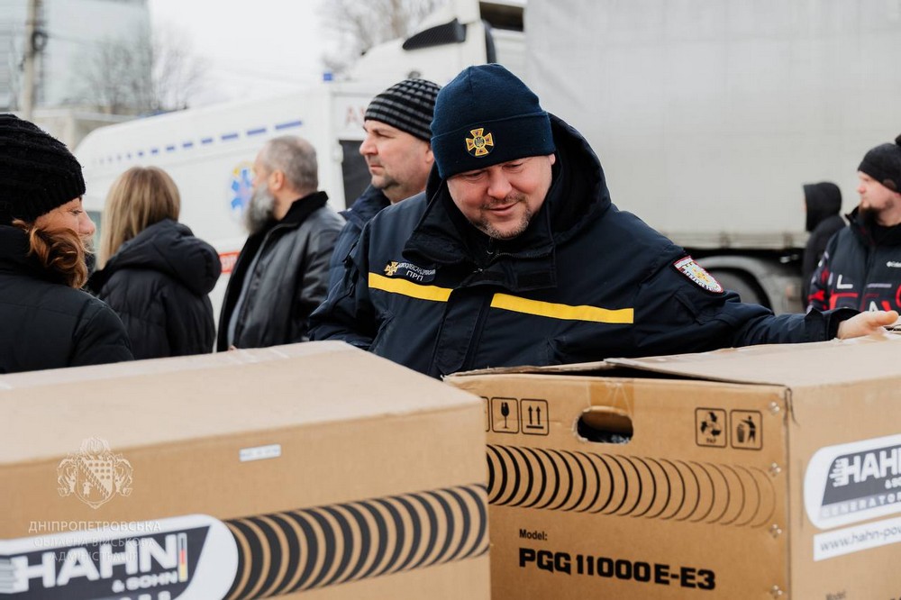 Дніпропетровщина отримала 37 генераторів від міжнародних партнерів (фото)