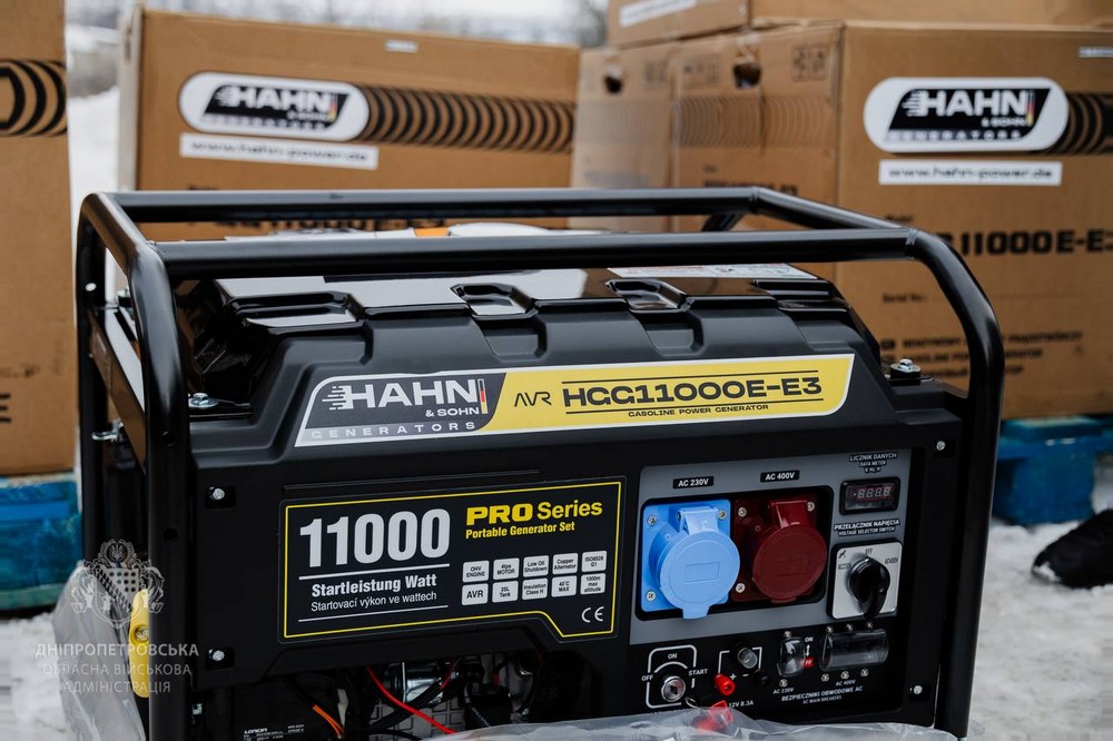 Дніпропетровщина отримала 37 генераторів від міжнародних партнерів (фото)