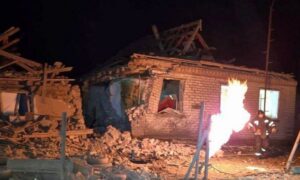 Ворог накрив Нікопольщину «Градом» - побито 11 будинків, у Павлоградському районі зачепило гімназію і адмінбудівлю (фото)