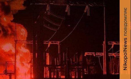 У Нікополі через обстріл аварійні відключення світла, під ударом ворога були також Синельниківщина і Павлоградщина